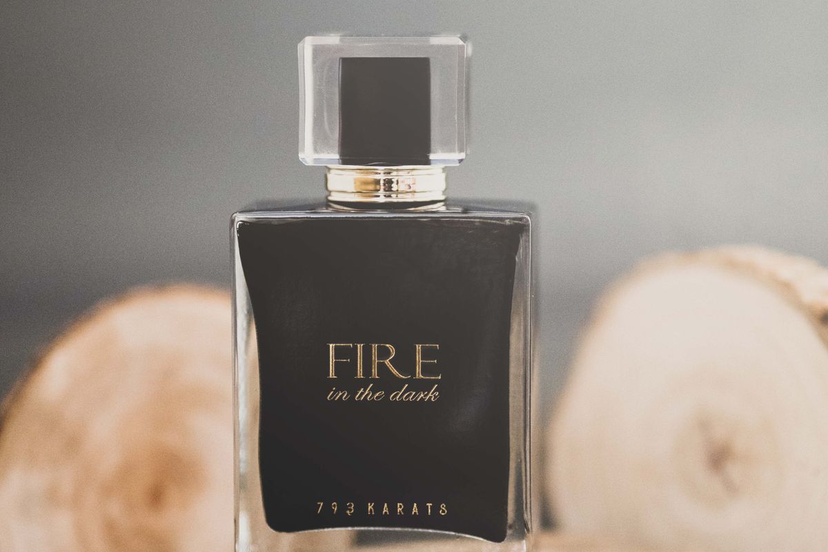 Two product labels side by side, one reading fragrance-free and the other unscented